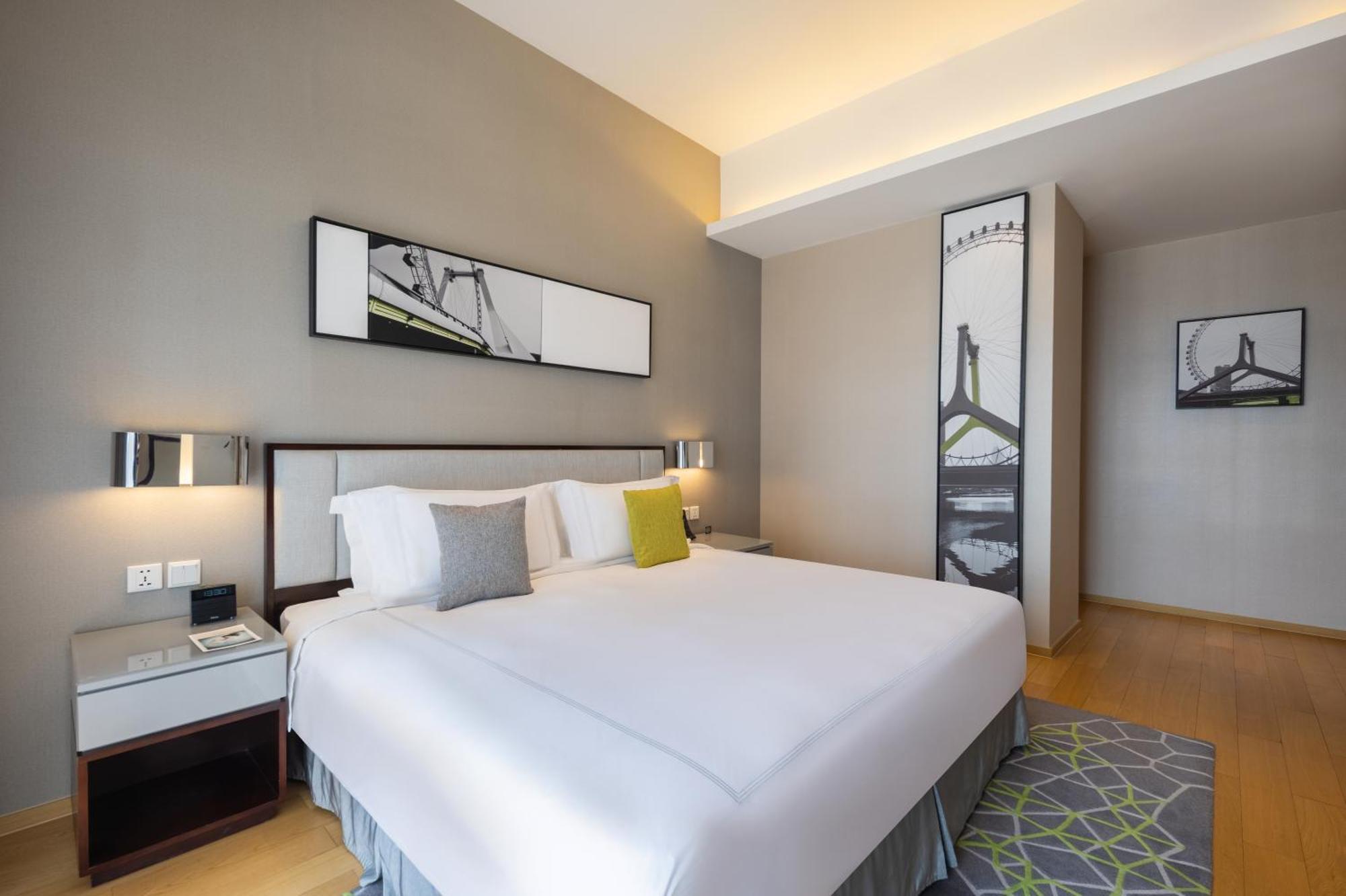 Cm Service Apartment Tientsin Dış mekan fotoğraf