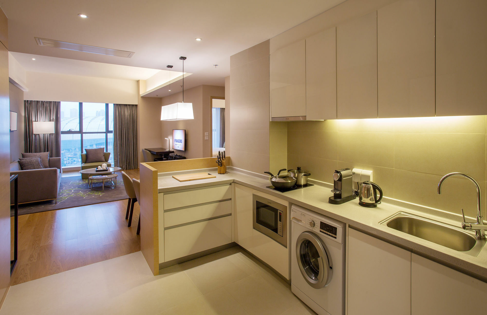Cm Service Apartment Tientsin Dış mekan fotoğraf